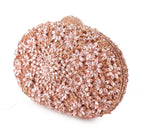 Xiyuan elegante rosa/ouro cor pedra sacos de noite e garras para mulheres festa formal cristal bolsa embreagem casamento bolsa