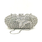 Clutch Cristal Beijar Flor