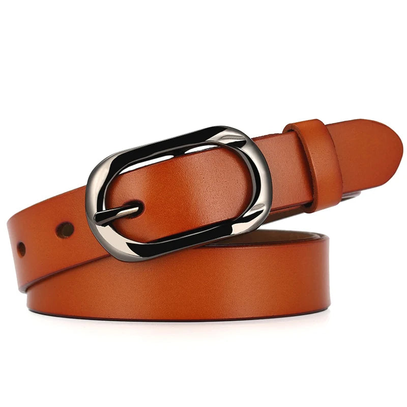 Médicla novo cinto de couro genuíno para mulheres, cinto de couro de vaca feminino fashion vintage, pulseira de couro de marca designer
