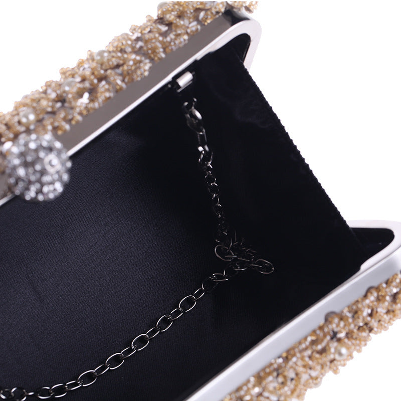 Bolsa Clutch Dream champagne