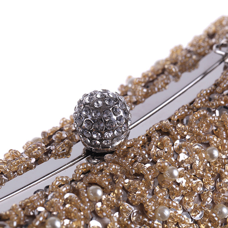 Bolsa Clutch Dream champagne