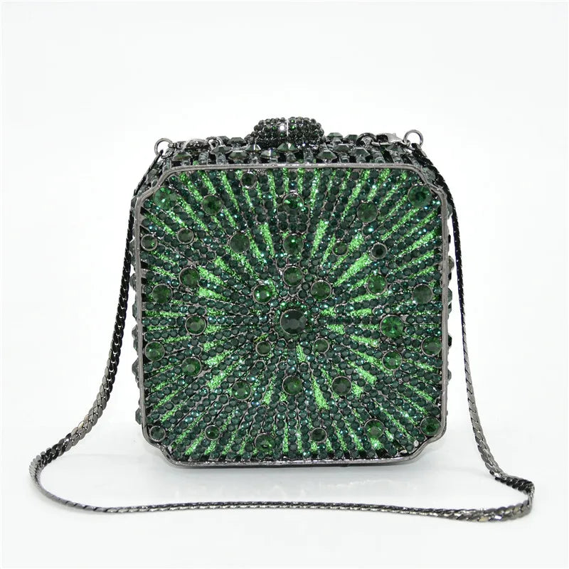 Mais recente noite sacos de embreagem senhoras bolsas diamante caveira embreagem noite sacos de cristal deslumbrante noite metal embraiagens