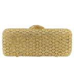 Caixa de Boutique De FGG Elegante Das Mulheres de Diamante saco Da Noite de Embreagem Minaudiere Sacos Bolsas e Bolsas Saco De Cristal De Noiva Jantar Formal