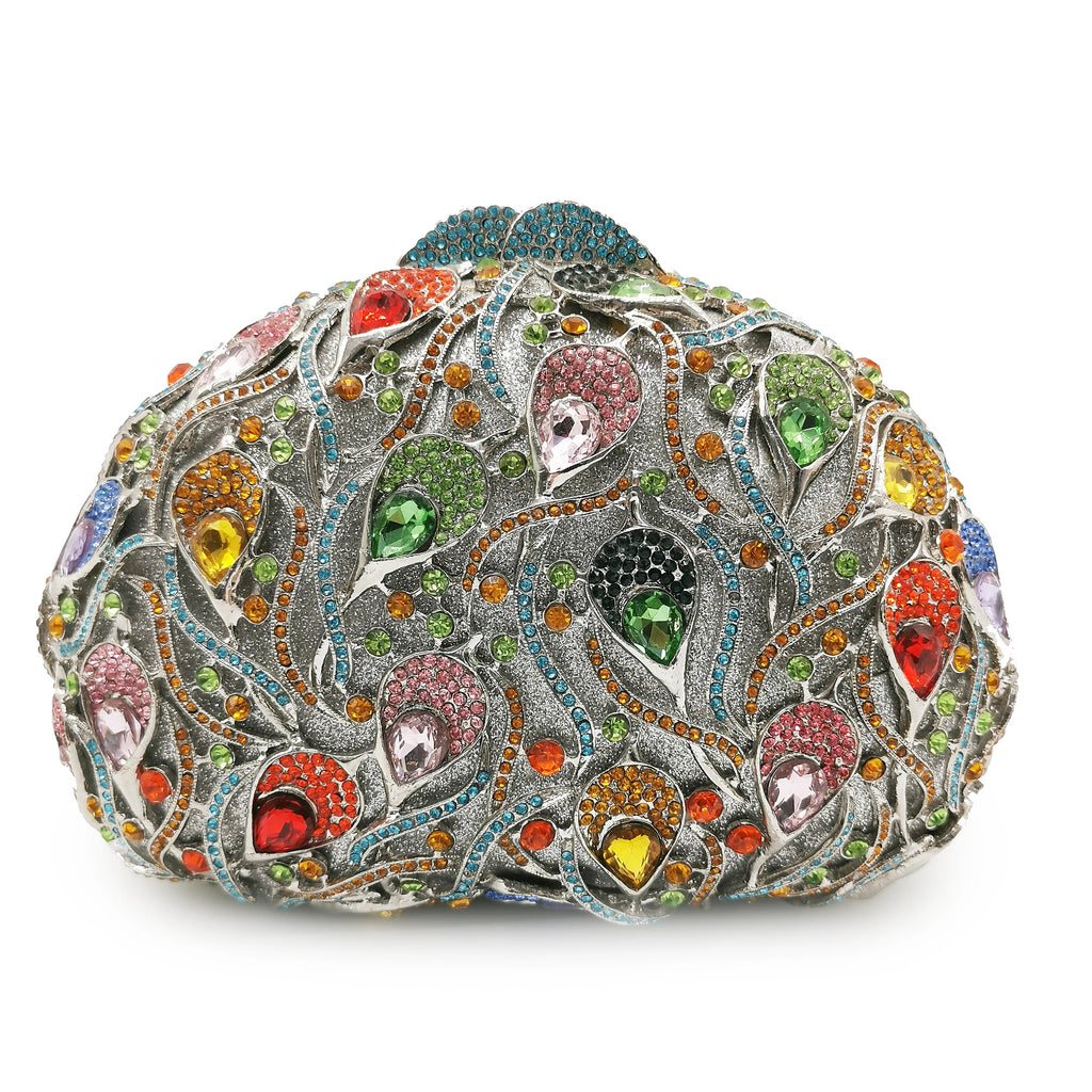 Branco claro pedra saco de noite bolsas luxo diamante garras senhora cocktail ouro metálico bolsa feminina menina banquete bolsas