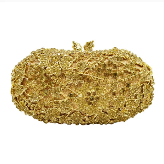 Xiyuan colorido cristal feminino sacos de noite multicolorido oco para fora pedras frisado casamento embreagem nupcial diamante minaudiere bolsa