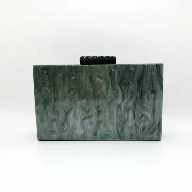 Moda acrílico bolsa de embreagem multicolorido xadrez retalhos saco de noite luxo corrente ombro crossbody sacos novidade carteira bolsas