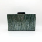 Moda acrílico bolsa de embreagem multicolorido xadrez retalhos saco de noite luxo corrente ombro crossbody sacos novidade carteira bolsas