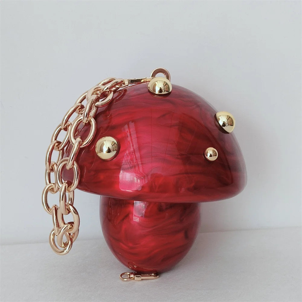 Clutch Cogumelo Mushroom Charm