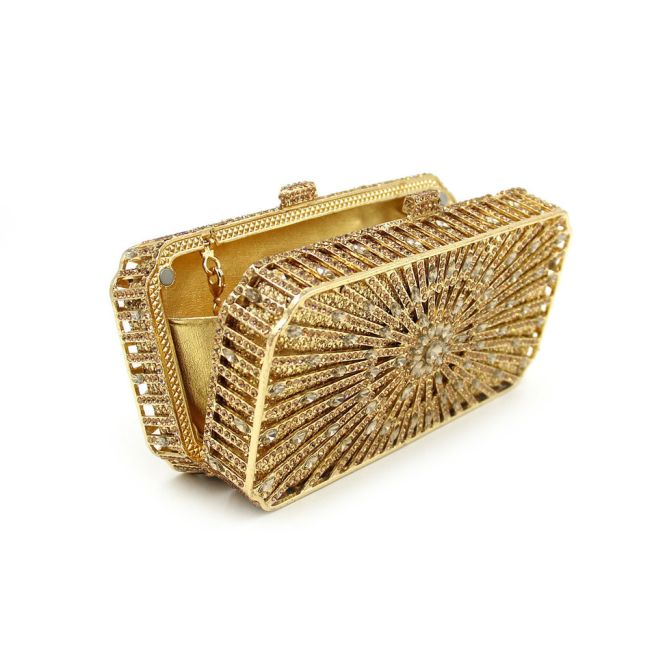 Clutch Metal Vienna Lustré