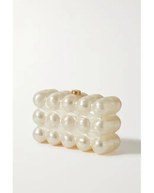 Clutch Bubble com Esferas Peroladas