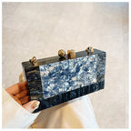 Casamento nupcial ombro crossbody saco feminino senhora bolsas de luxo marca acrílico sacos noite festa rosa verde praia garras