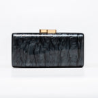 Mais recente design retângulo bolsa crossbody embreagem bolsas de ombro casamento moda sacos noite acrílico forma especial escudo luxo