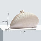 Bolsa de mão acrílica para mulheres, bolsa de jantar de casamento, bolsa crossbody de ombro único com alça de corrente, bolsa compacta elegante