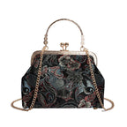 Moda vintage franja saco pequeno escudo sacos corrente feminina ombro crossbody saco guindaste voando bolsas femininas bordados