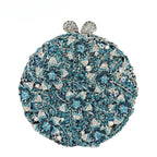 Clutch Flor Cristal Dina Safira