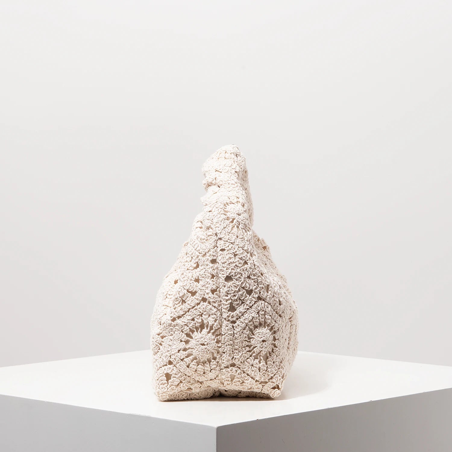 Bolsa de tecido oco com padrão, bolsas de praia boêmia para mulheres, conjunto de crochê, acessórios de praia femininos, Trav Must Haves (padrão aleatório)