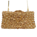 Moda de luxo feminina verde esmeralda cristal noite saco festa bolsa senhoras casamento nupcial saco embreagem