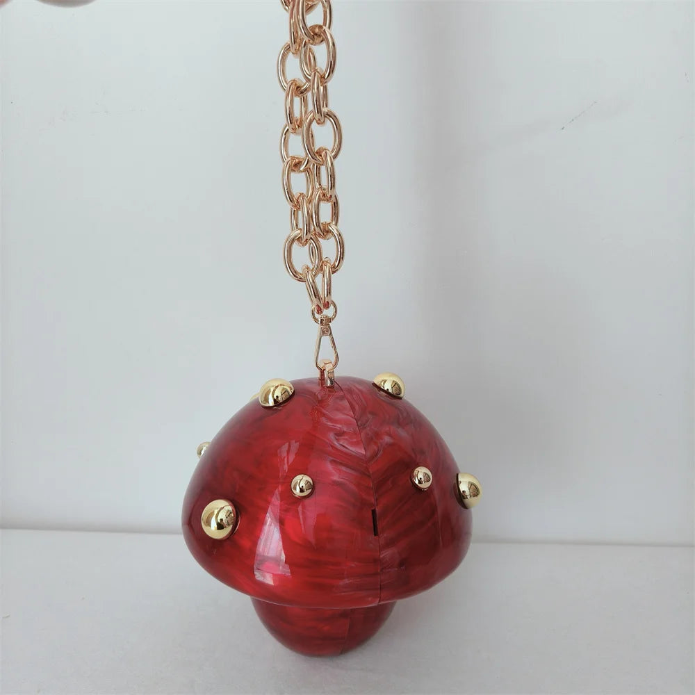 Clutch Cogumelo Mushroom Charm