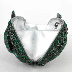 Clutch Cristal Luxury Snake