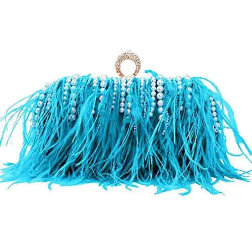 Venda quente frisado borla bolsa de embreagem diamante pérola sacos noite festa casamento bolsa embreagem corrente metal sacos ombro