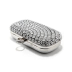 Bolsa de noite embutida com diamante, bolsa feminina para festa, vestido de casamento brilhante, versátil, bolsa crossbody para correspondência diária