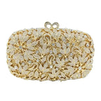 Clutch Cristal Flor Biana
