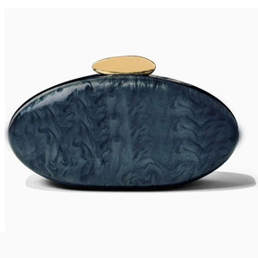 Nova moda acrílico brilhante jantar saco de mão saco de ombro em forma de ovo de ganso crossbody saco
