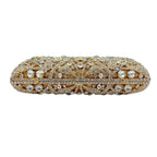 Bolsa de strass oca de metal cristal bolsa de noite artesanal bolsa de diamante bolsa feminina