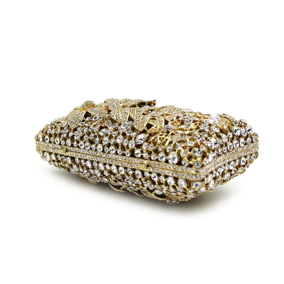 Clutch Cristal Floral Atalanta