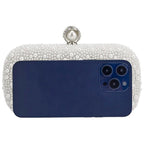 Bolsas de noite femininas pérola frisado bolsa embreagem casamento nupcial garras festa baile senhora crossbody bolsa ombro