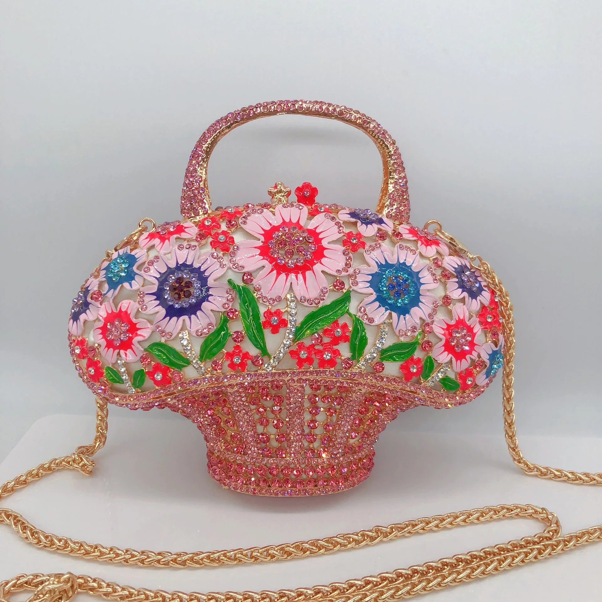 Xiyuan cristal grande casamento noite embreagens diamante alça superior presente bolsa senhora alça longa bolsas pedras bolsa de embreagem festa