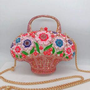 Xiyuan cristal grande casamento noite embreagens diamante alça superior presente bolsa senhora alça longa bolsas pedras bolsa de embreagem festa