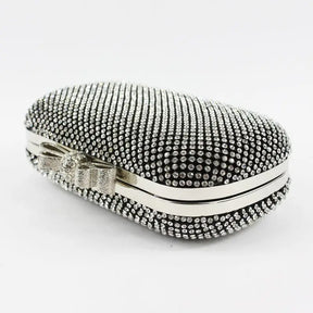 Bolsa de Mão Charm Moon G65 para Mulheres, Clutch de Noite com Diamantes Embutidos, Bolsa de Telefone Móvel Faion, Novo Est...