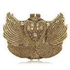 Bolsa feminina de embreagem prateada lantejoulas, bolsa nupcial, festa de casamento, embreagens metálicas, bolsa azul, lantejoulas, diamante, Minaudiere, noite