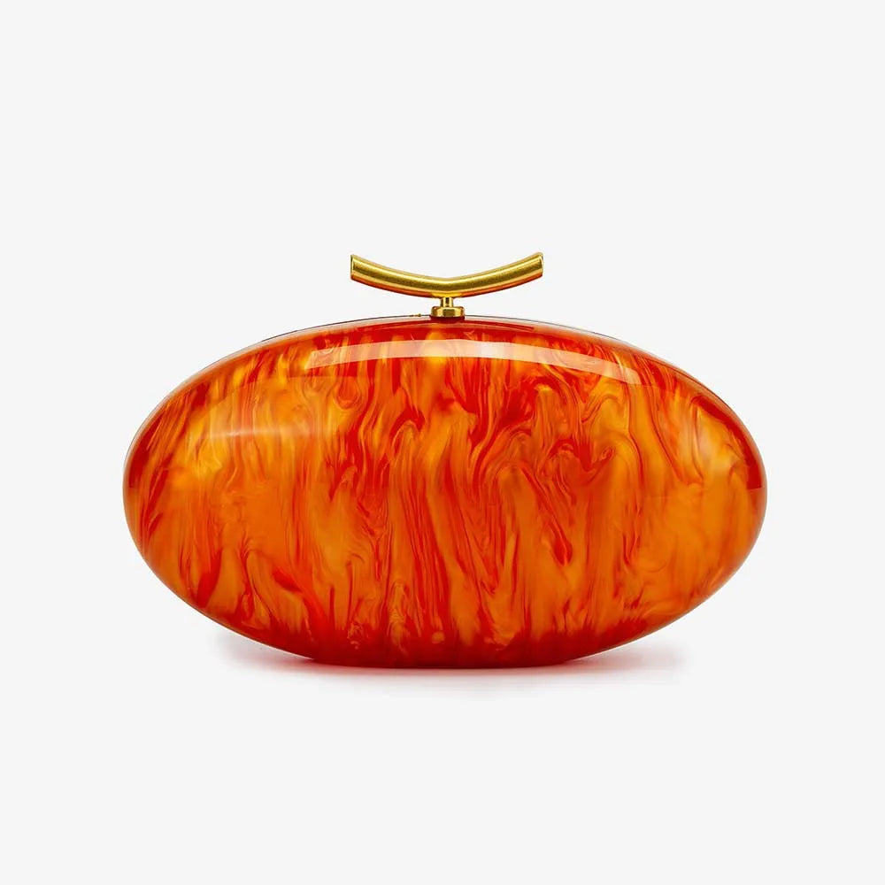 Doce pérola azul feminino noite embreagens bolsa de luxo acrílico longa corrente cruz corpo bolsa oval telefone casamento banquete festa saco