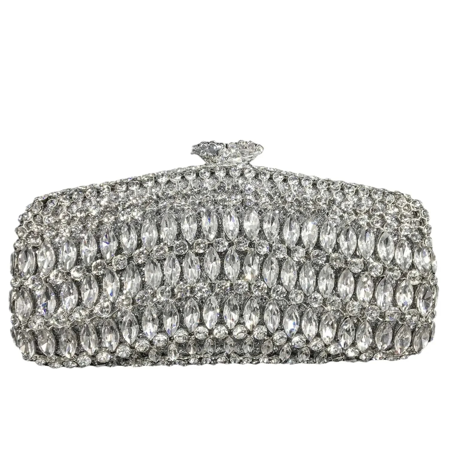 Boutique De Fgg-Embreagem De Cristal Azul Marinho Para Mulheres, Bolsas De Noite, Bolsas De Strass De Noiva, Bolsas De Festa De Casamento