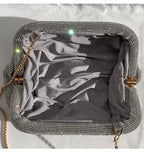 Alta qualidade de luxo moda strass diamante saco noite glitter bolsa feminina festa casamento bling brilhante bolsa embreagem
