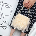 Bolsas de luxo para mulheres, bolsa de embreagem noturna, bolsa de ombro, corrente de pérolas, bolsa de casamento designer 12 cores