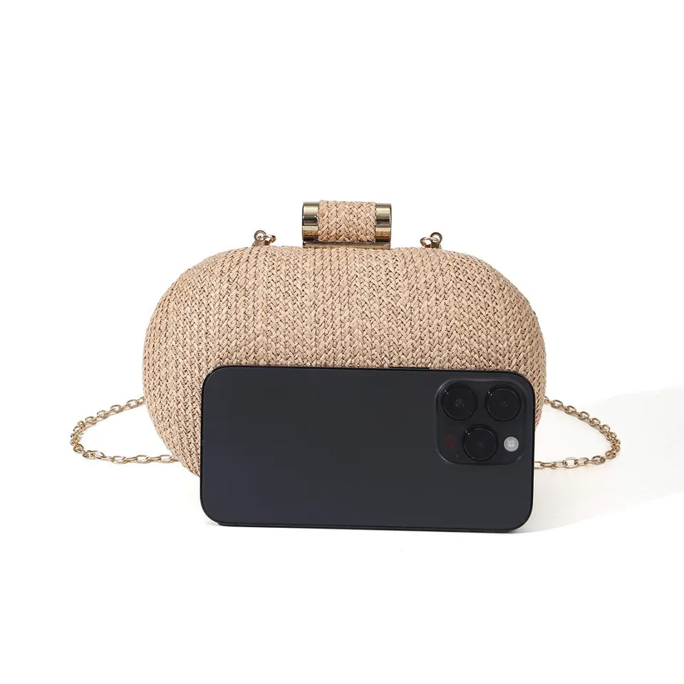 Clutch Palha Ballena