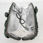 Clutch Cristal Luxury Snake