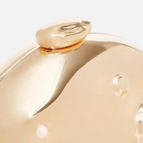 Estilo europeu e americano na moda forma irregular saco de embreagem luz luxo metálico caixa ferro saco casamento bolsa banquete