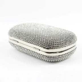 Bolsa de Mão Charm Moon G65 para Mulheres, Clutch de Noite com Diamantes Embutidos, Bolsa de Telefone Móvel Faion, Novo Est...