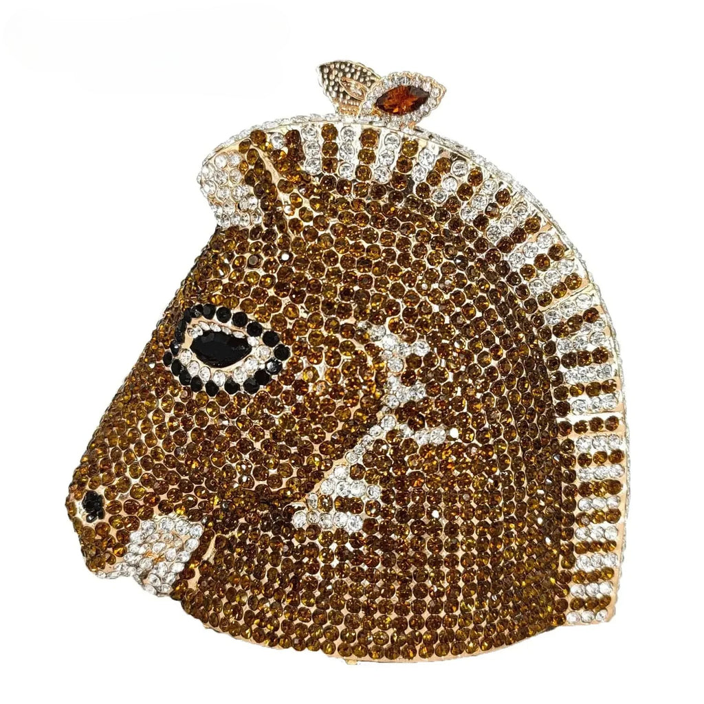 Clutch Cristal Cavalo Luxury