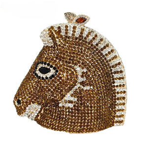 Clutch Cristal Cavalo Luxury