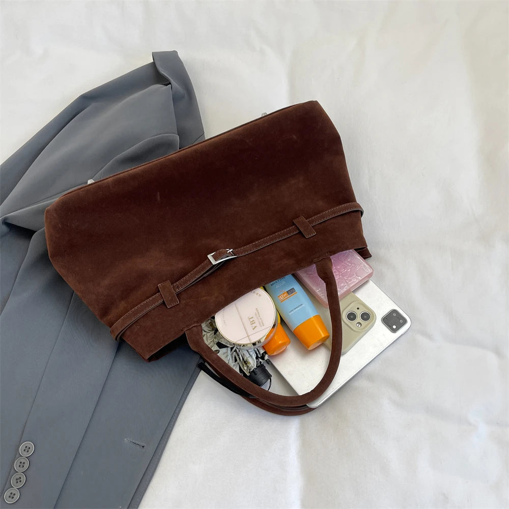 bolsa feminina bolsa grife luxo bolsa feminina elegante Veludo grande sacos de alça superior para as mulheres 2024 inverno mais recente designer bolsas luxo cor pura grande capacidade shopper totes feminino