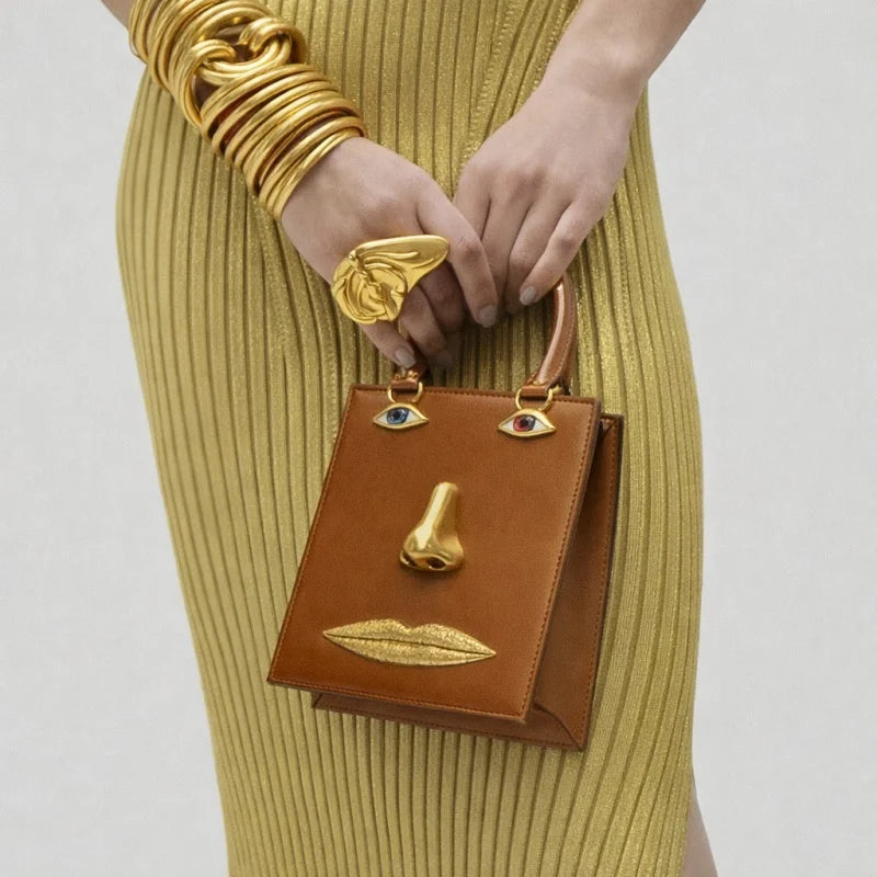 Bolsa Schiapareli Escultural