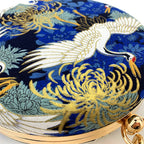 Saco clássico diamante círculo sacos chineses mãe mulheres professor presente saco sacos vintage bloqueio alça superior bolsas femininas
