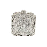 Cristal Noite Embreagem Para Mulheres, Bolsa De Casamento, Embreagem De Noiva, Minaudiere Box, Bolsas De Strass, Boutique, Em Stock