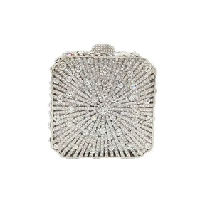 Cristal Noite Embreagem Para Mulheres, Bolsa De Casamento, Embreagem De Noiva, Minaudiere Box, Bolsas De Strass, Boutique, Em Stock