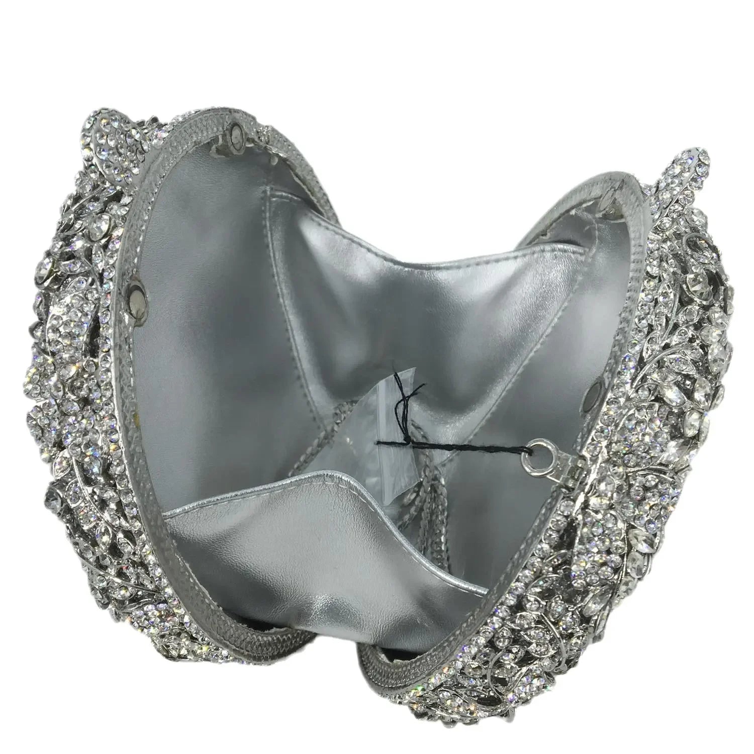 Boutique de fgg luz azul safira flor cristal sacos de noite para festa de casamento feminino strass bolsas nupcial saco de embreagem